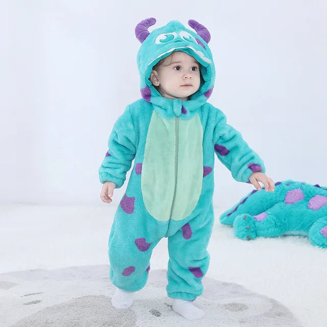 Sully Monster Newborn Costumes Halloween