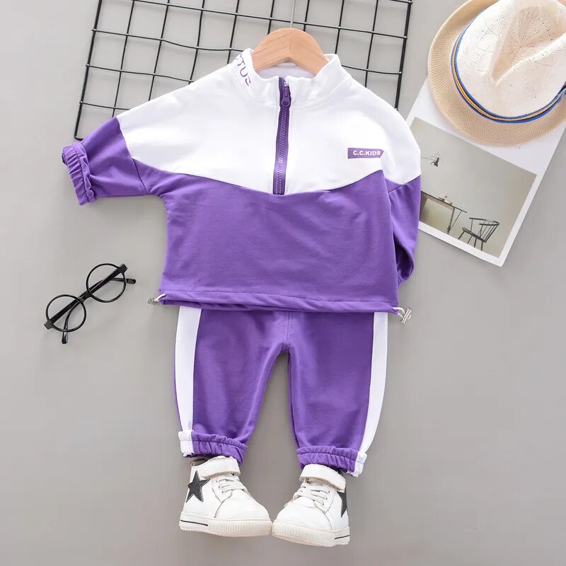 Toddler Tracksuit  (Jacket + Pants)