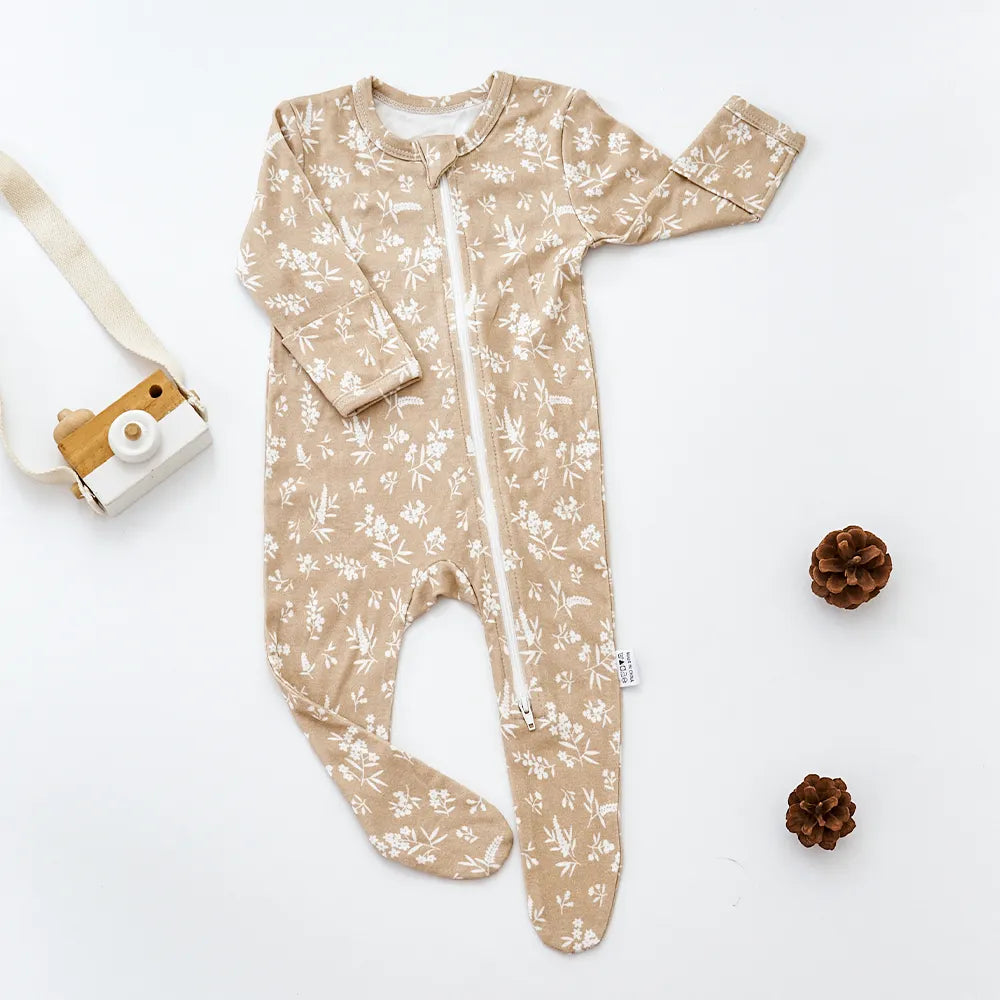 Baby Romper/Jumpsuit Pajamas Bamboo Cotton