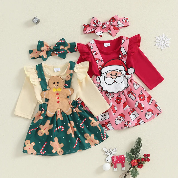 Snuggish Baby Girls Christmas Outfit