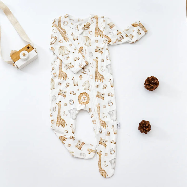 Baby Romper/Jumpsuit Pajamas Bamboo Cotton