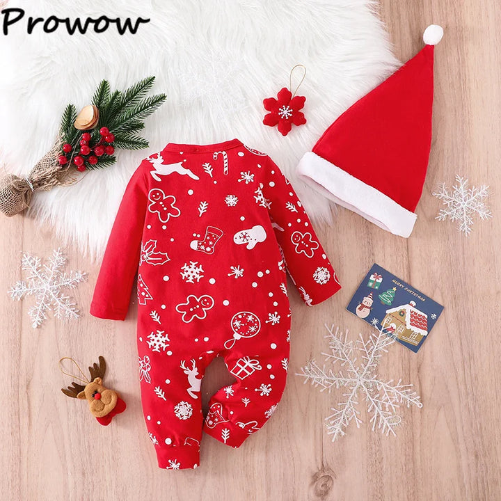 Snuggish Baby Christmas Rompers