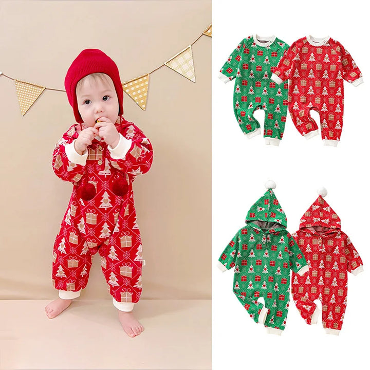 Snuggish Newborn Christmas Pajamas