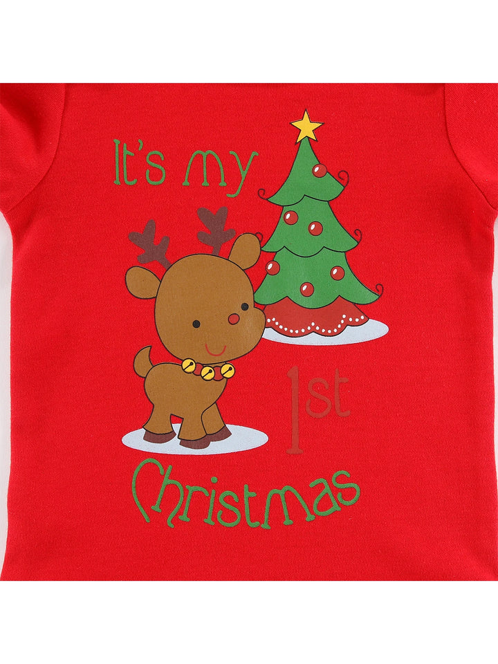 Snuggish 3 Pcs/Lot Christmas Baby  Onesies