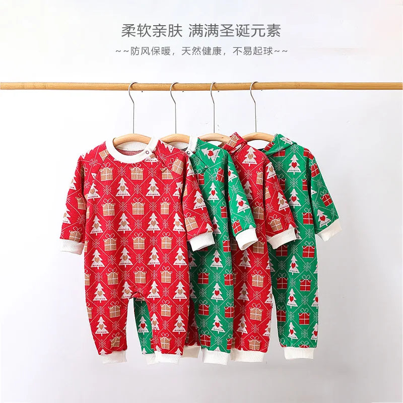 Snuggish Newborn Christmas Pajamas