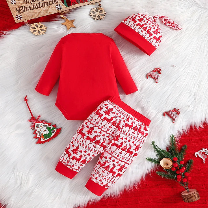 Snuggish 3Pcs Christmas Baby Clothes