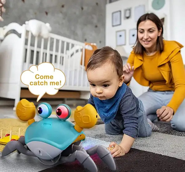 Crawling Crab Baby Toy