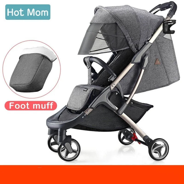 Hot Mom™ Light-Weight Baby Stroller I Baby Mini-Travel Stroller