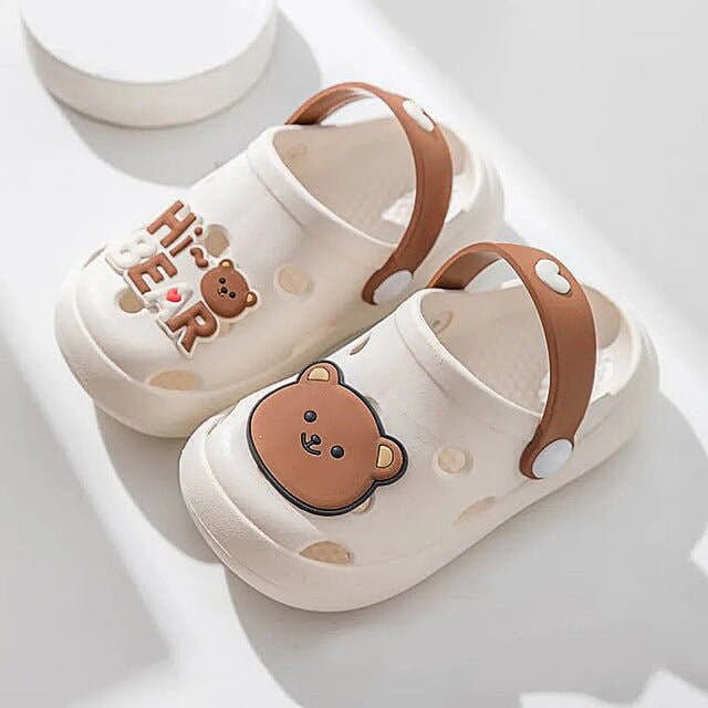 Baby Clogs With Animal Stickers