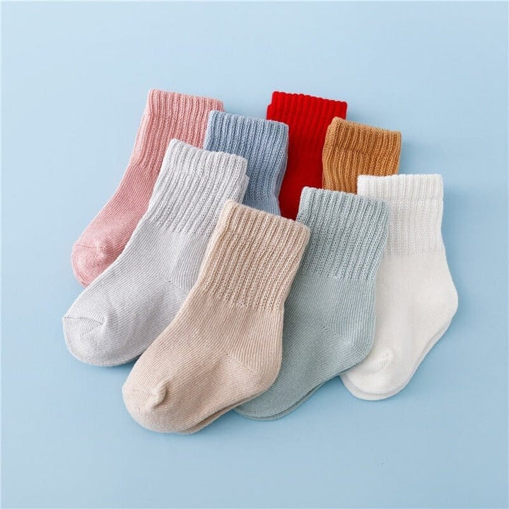 Cotton Baby Socks – Pack of 6