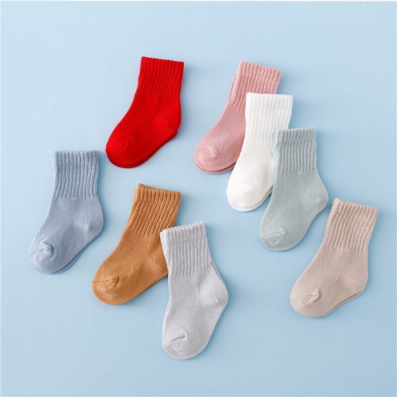 Cotton Baby Socks – Pack of 6