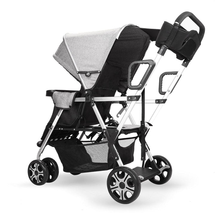 CynaBaby™ Double Stroller For Twins With Cozy Comfort at Discounted Price