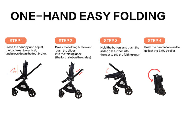 eLITTLE™  Compact Stroller I Lightweight Baby Strollers