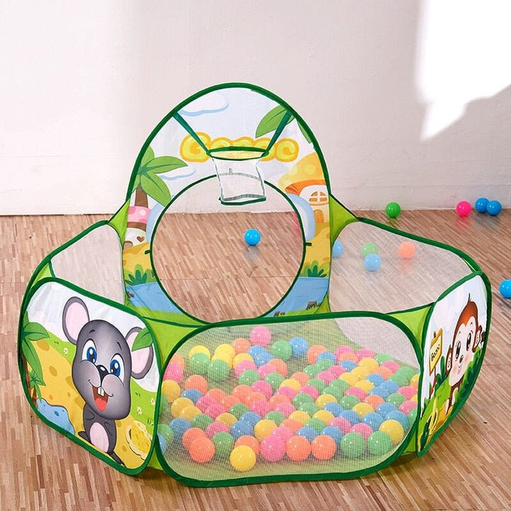 Foldable Children's Tent With 100 Balls