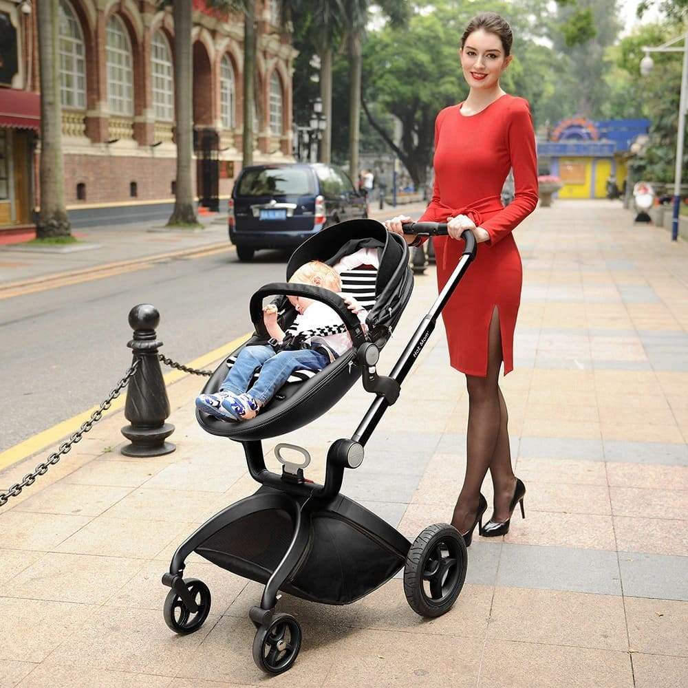 Hot Mom™ Luxurious 360° 2 in 1 Baby Stroller