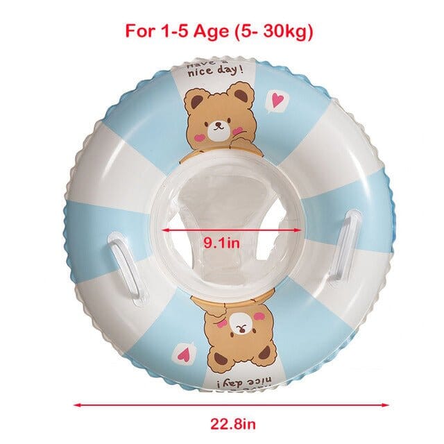 Kid's Inflatable Swimming Ring Seat