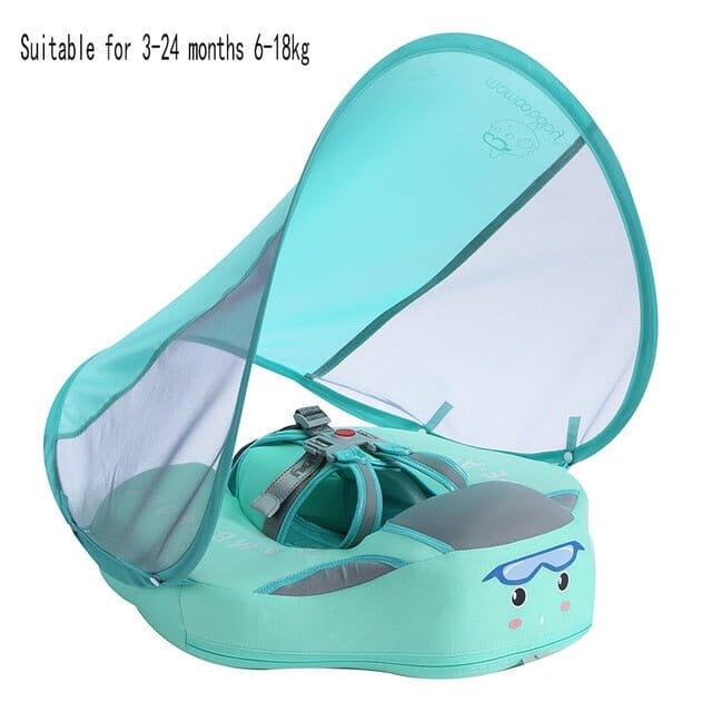 Mambobaby Baby Swim Float with Sunshade