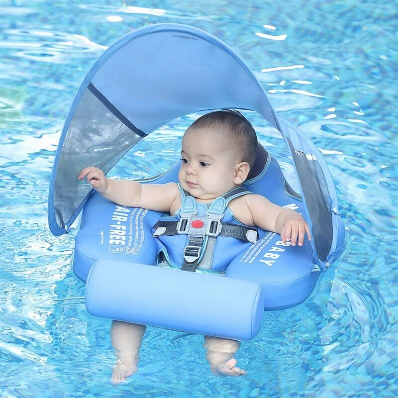 Mambobaby Baby Swim Float with Sunshade