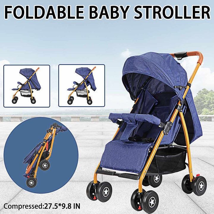 Missbaby™ Adjustable Baby Stroller For Infant and Toddlers