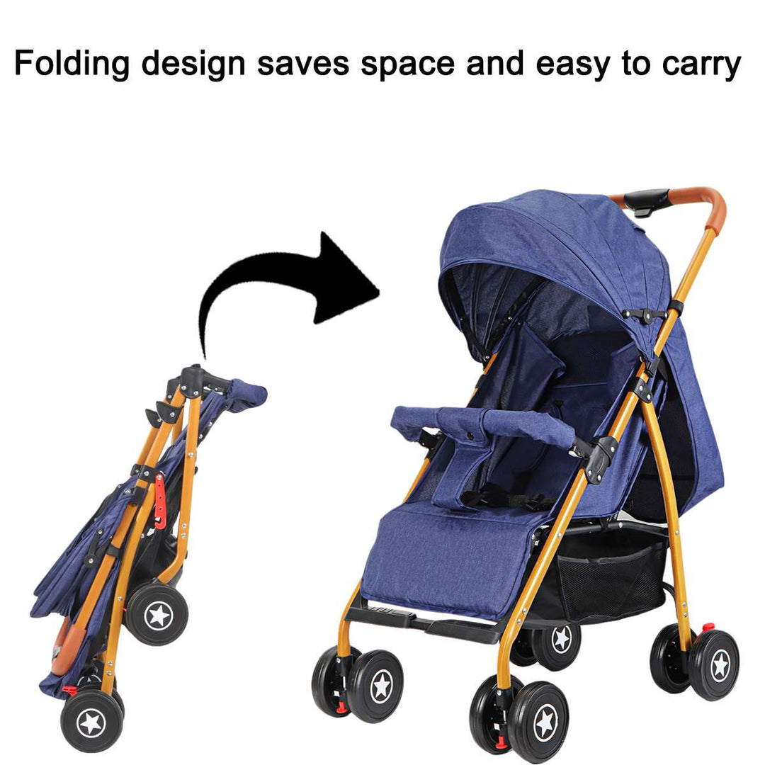 Missbaby™ Adjustable Baby Stroller For Infant and Toddlers