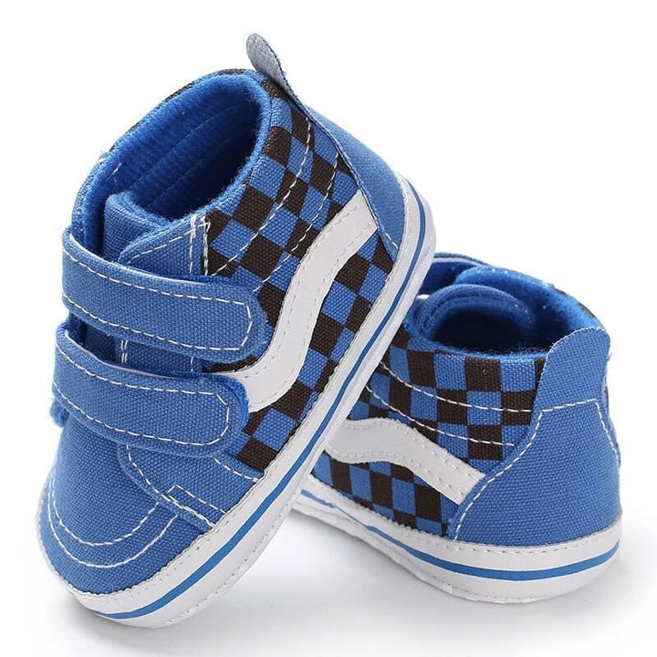 Mix & Max Non-Slip Fabric Sneakers for Babies