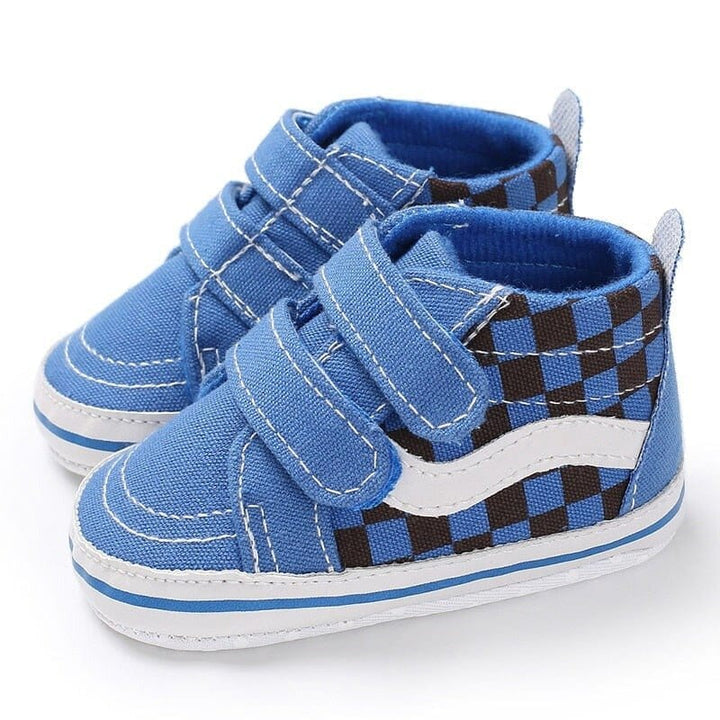 Mix & Max Non-Slip Fabric Sneakers for Babies