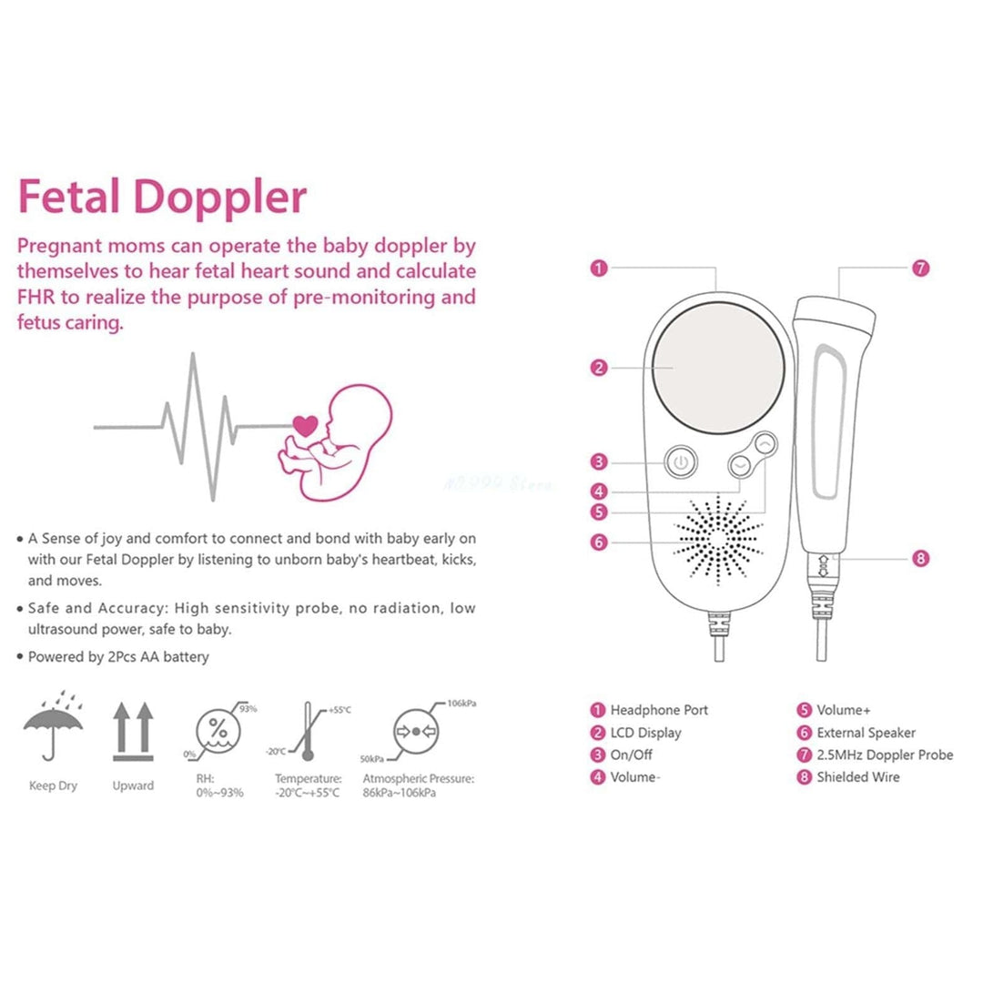 NewTechno Baby Fetal Doppler