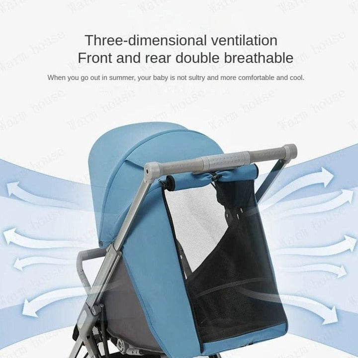 ProactiveBaby® Compact Lightweight Stroller