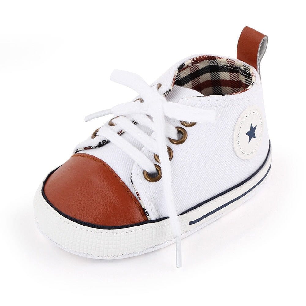 Stylish Newborn Canvas Shoes For Baby Boy