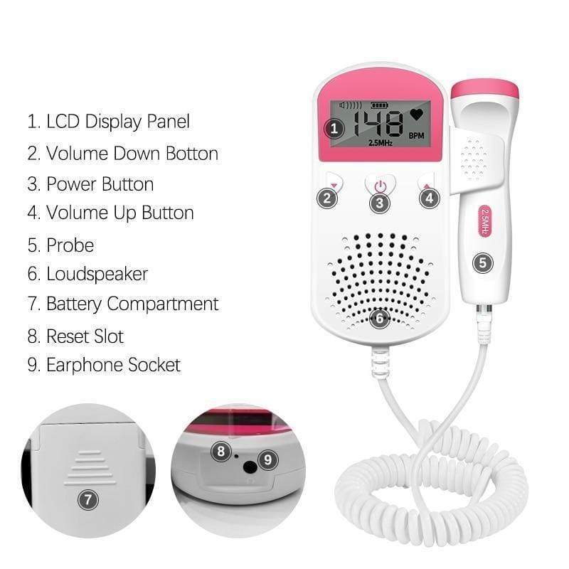 VCO-MIN Baby Fetal Doppler